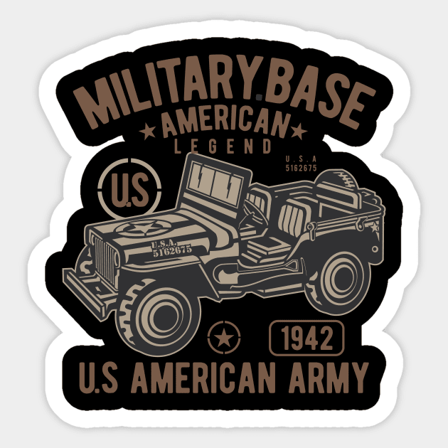 U.S American Army - American Legend Sticker by HealthPedia